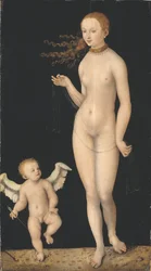 Venus und Amor, ca. 1520-25